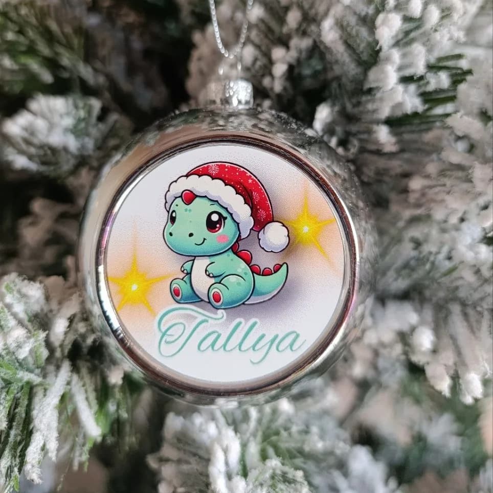Boule de Noël personnalisée