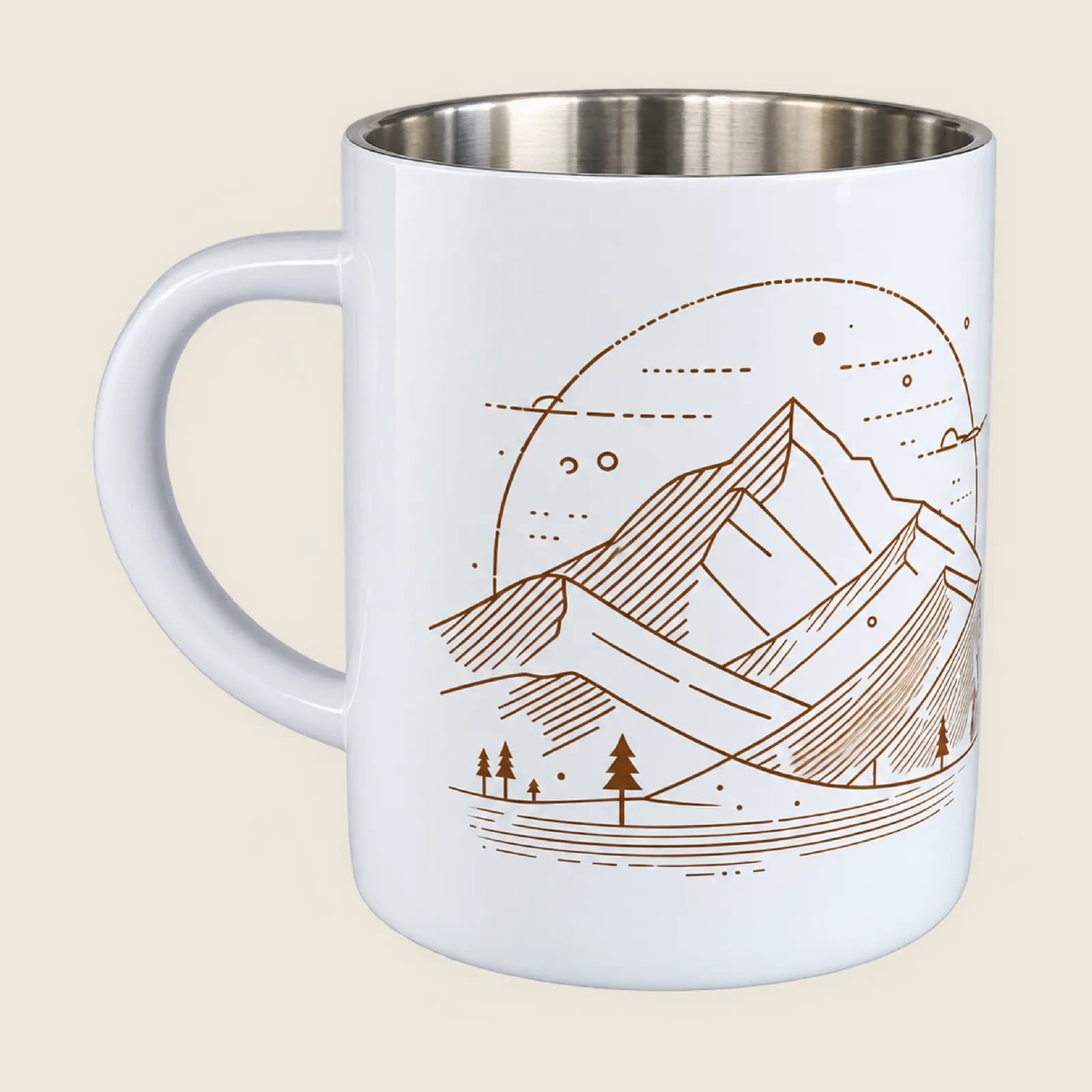 Mug inox personnalisé