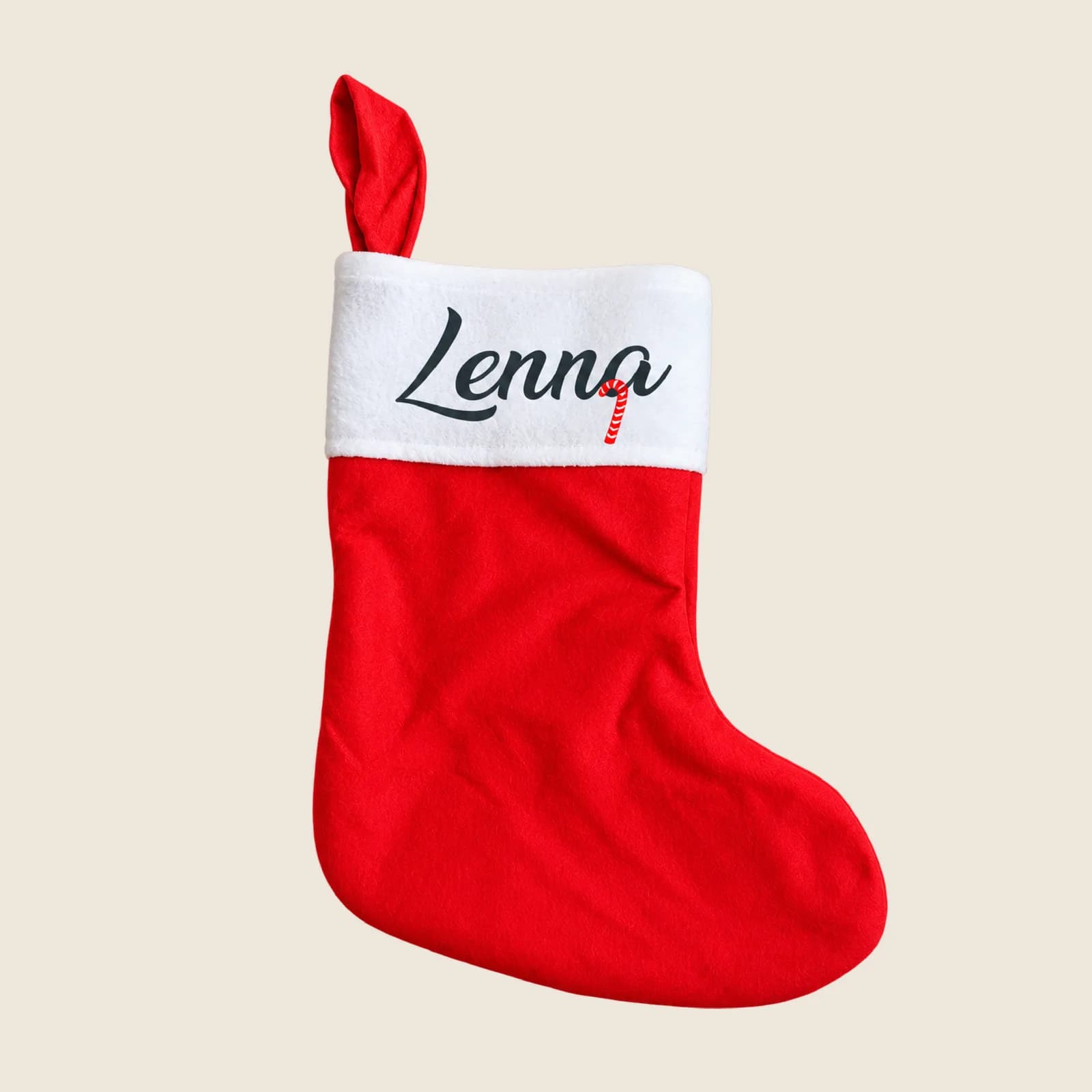 Chausson de Noël personnalisé